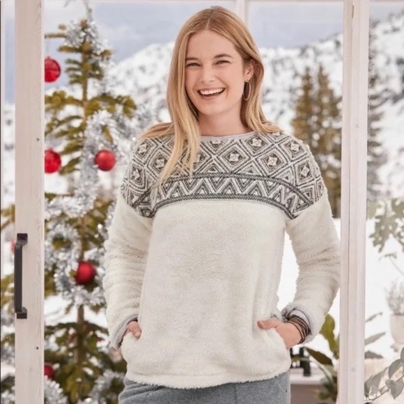 Sundance Sweaters - Sundance Haven Embroidered Beaded Sweatshirt women's size medium